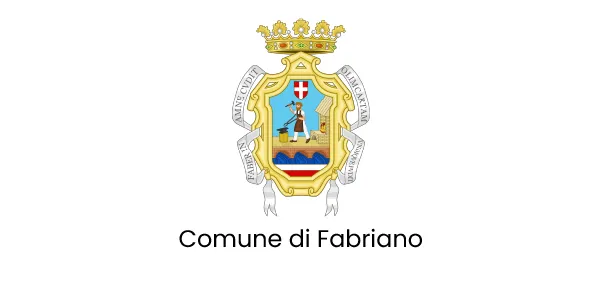Stemma del Comune di Fabriano con elementi storici.