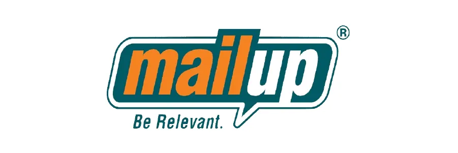 Logo di MailUp, servizi di email marketing e digitalizzazione.