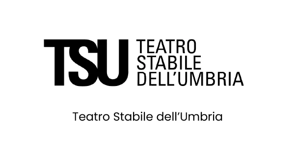 Logo del Teatro Stabile dell'Umbria in stile moderno.